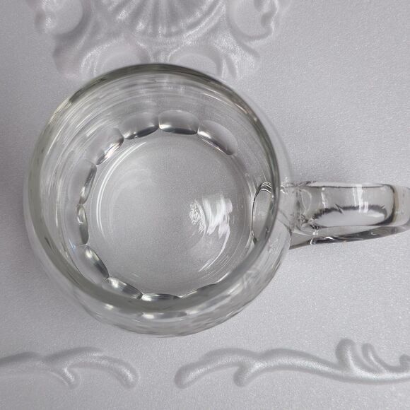 Rowland Ward Queen Lace Rhino Rhinoceros Wildlife Engraved Glass Mug Germany - Picture 9 of 14